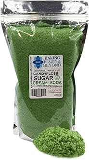 Baking Beauty and Beyond Premium Candy Floss Sugar 400g - Cream-Soda Flavour