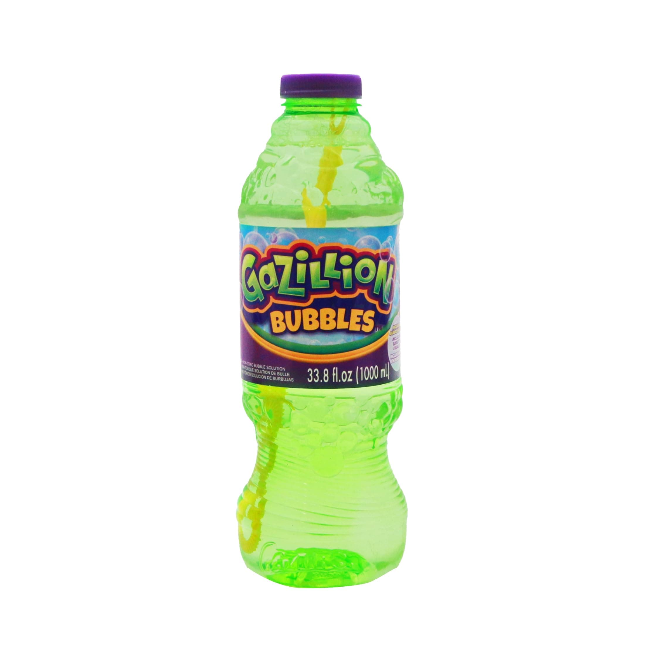 Gazillion Bubbles Solution, Green, 1 Liter, 35409