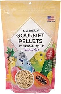 LAFEBER'S Pellets for Birds, Gourmet Pellets, Tropical Fruits, Paraquites (Buddy Parakeet, etc.)