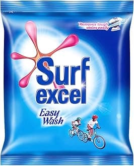 Surf Excel Easy Wash Detergent Powder 4 kg, Washing Powder that Dissolves Easily & Removes Tough Stains on Clothes - Bucket & Machine Wash