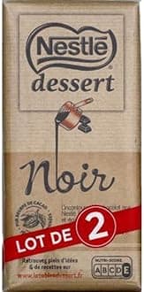 NESTLE DESSERT DARK CHOCOLATE PACK OF 2 (2X205G)