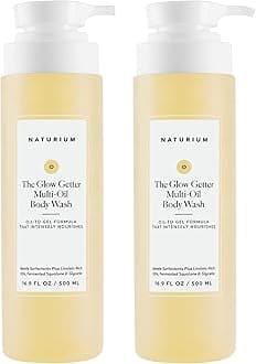 The Glow Getter Multi-Oil Hydrating Body Wash, Gently Cleanses, Nourishes & Hydrates Skin, Maintains Healthy Skin Barrier & Acid Mantle, 16.9 oz (Duo 2-Pack)