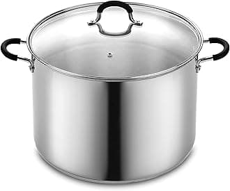 Cook N Home Professional Stainless Steel Stockpot with Lid 24-Qt
