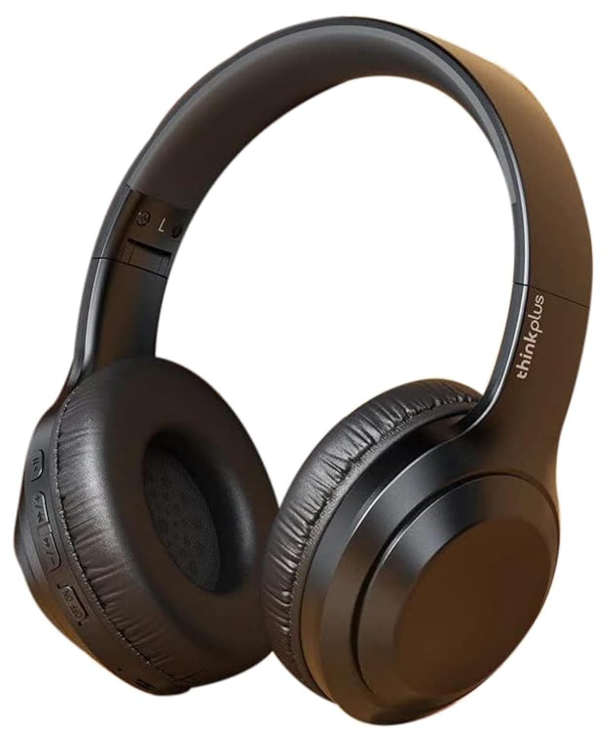 Lenovo thinkplus Headphones TH10 (Black), Wireless, Wired
