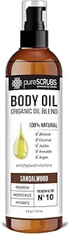 pureSCRUBS Sandalwood Body Oil
