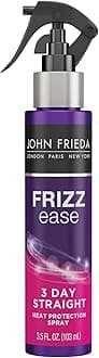 Frizz Ease Flat Iron Spray, 3-Day Straight with Keratin, 3.5 fl oz