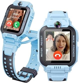 Z7 Kids Smart Watch, Smart watch for Boys, Kids Smartwatch Phone with Long-lasting Video & Phone Call, Kid Watches with GPS Tracker, IPX8 Swimming Water-Resistance