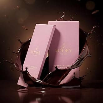 InstaEats Nooky Dark Chocolate Bars For Her|Luxurious Dark Chocolate For Uplifting Mood|Best Gift For Her (Pack Of 2),58 Gram