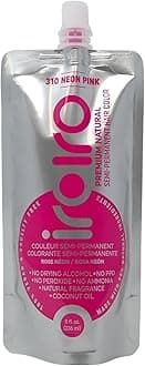 Premium Natural Semi-Permanent Hair Color 310 Neon Pink (8oz)