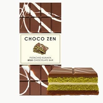 Premium Dubai Chocolate Pistachio Kunafa Bar (100g, Milk Chocolate) – Luxury Dessert, Gourmet, Rich with Premium Roasted Pistachio & Crispy Kunafa, Dubai Chocolate Gift