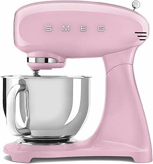 Smeg SMF03PKEU Kitchen Machine Pink