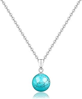 Natural Jade Necklace for Women Sterling Silver Adjustable Handmade Green Jade Pendant Necklaces Healing Crystal Necklace Good Luck Gift for Her