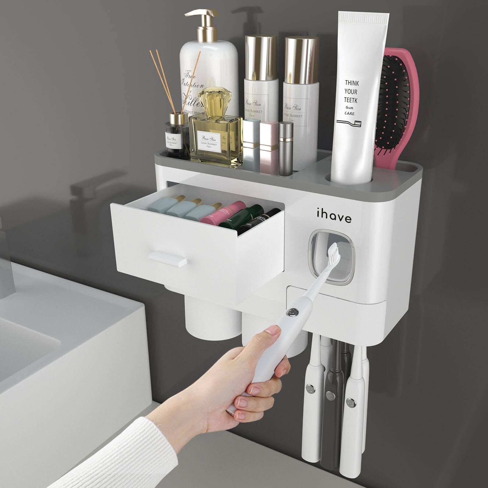 iHave Toothbrush Holder White