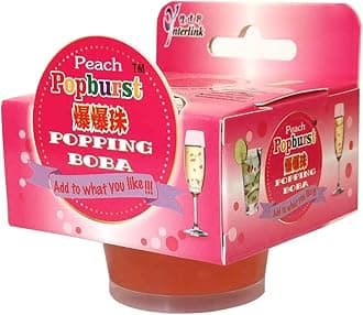 Popburst Popping Boba Peach Flavour 130g