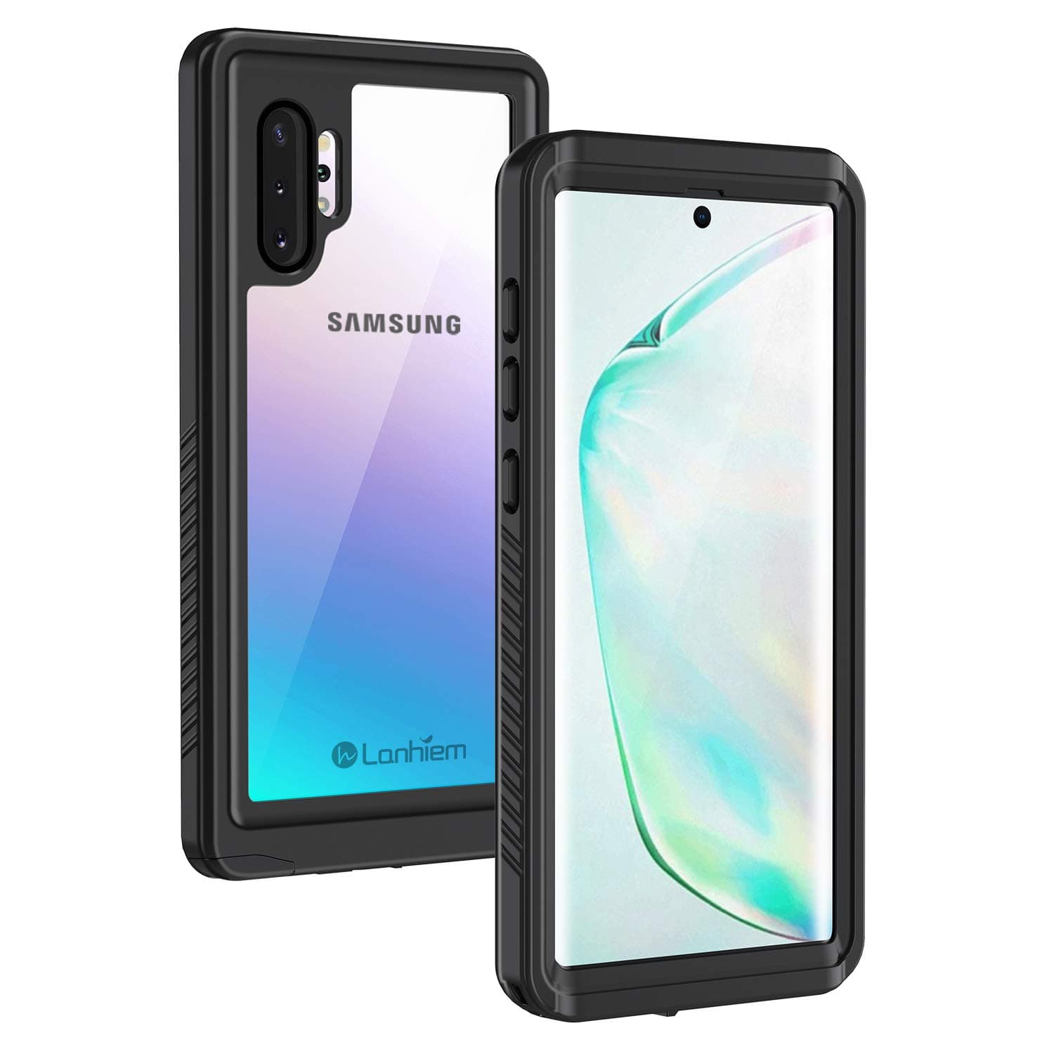 Galaxy Note 10 Case, Built-in Screen Protector [Compatible with Fingerprint ID], IP68 Waterproof Dustproof Shockproof Full Body Sealed Underwater Protective Cover for Samsung Galaxy Note 10