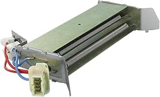 Paxanpax Non-Original Beko Tumble Dryer Heater Element Unit and TOC Thermostat Thermal Cut-Out, 2000 W