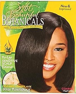 Soft & Beautiful Botanicals No-Lye Sensitive Scalp Relaxer Coarse 1 application by Soft & Beautiful