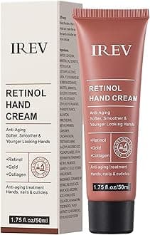 – Retinol Hand Cream Firming Anti-Aging Hand Lotion with Collagen, Retinol Moisturizer for Aging & Dry Cracked Hands, Care & Protects Skin, Nails & Cuticles