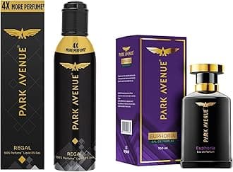 Regal NO GAS Perfume Spray For Men's 130ml and Euphoria Eau De Perfume Spray for Men's 100 ml | Fresh Long Lasting Fragrance