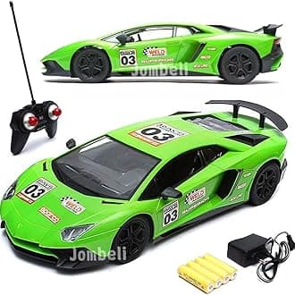 Wizplex WizToy Italian Sports Remote Control Car (3 Months Warranty) with High Speed, LED Light & USB Charging RC Car Toy for Kids Boys & Girls of 3-10 Years Age