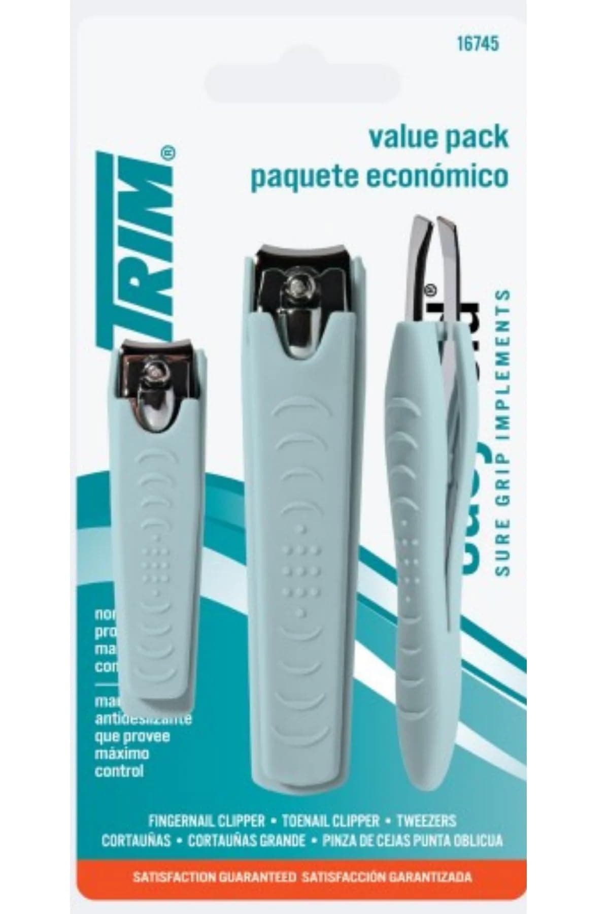 Toenail Clipper + Fingernail Clipper + Slant Tip