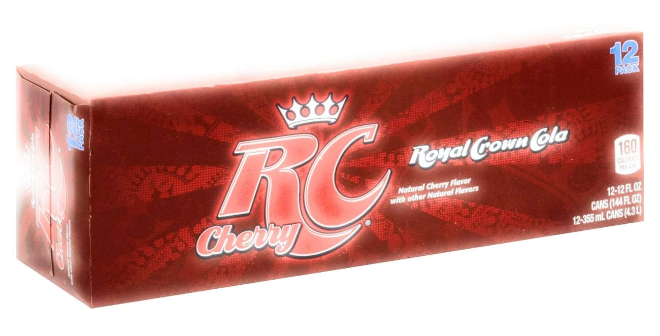 RC Cherry Cola, 12 Oz, 12ct