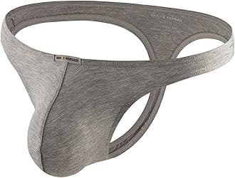 Summer Code Men's Thong G-String Underwear Soft Stretch Comfortable Brief Bulge Pouch Underwear