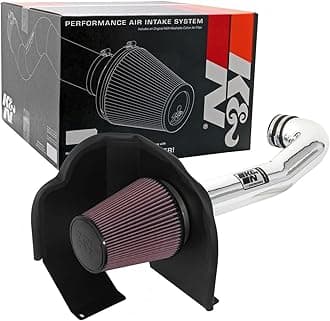 K&N Cold Air Intake Kit: Increase Acceleration & Towing Power, Guaranteed to Increase Horsepower up to 10HP: Compatible 6.2L,V8, 2014-2020 Chevy/GMC/Cadillac (Silverado, Tahoe, Sierra, Yukon)77-3082KP
