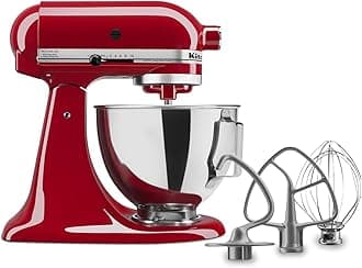 KitchenAid Kitchen Aid Tilt-Head Stand Mixer 4.5 Quart Ksm85Pber, Empire Red