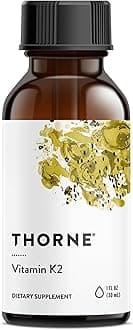 Vitamin K2 - Concentrated Vitamin K2 (as MK-4) Liquid Supplement - Supports Bone, Heart & and Blood Vessel Health* - Third-Party Certified - Gluten, Dairy & Soy-Free - 1 Fl Oz