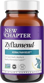 Zyflamend™ Joint Supplement & Herbal Pain Relief – 10-in-1 Superfood Blend with Turmeric, Ginger & Green Tea - for Healthy Inflammation Response, Mobility & Flexibility, 180 Capsules