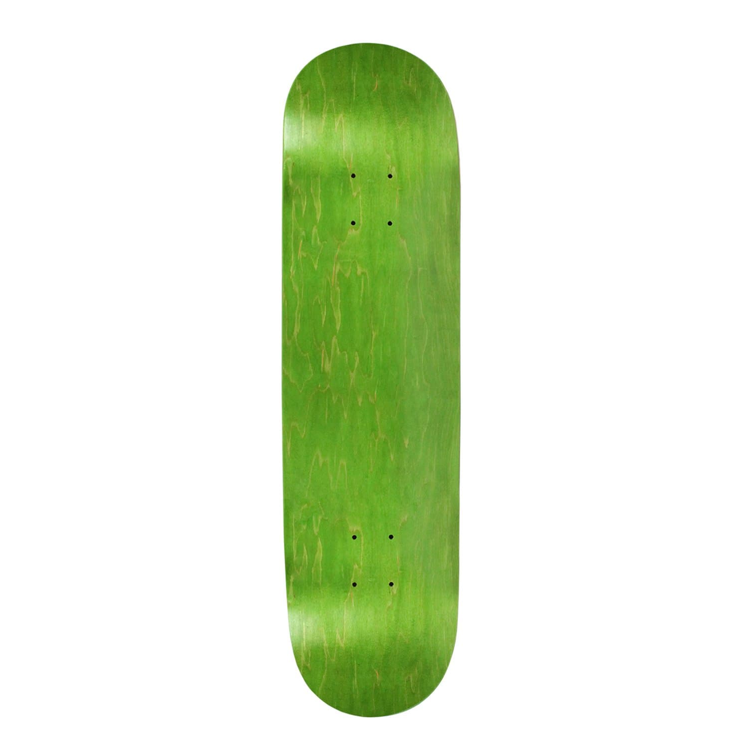 Blank Skateboard Deck - Stained Green - 8.25"