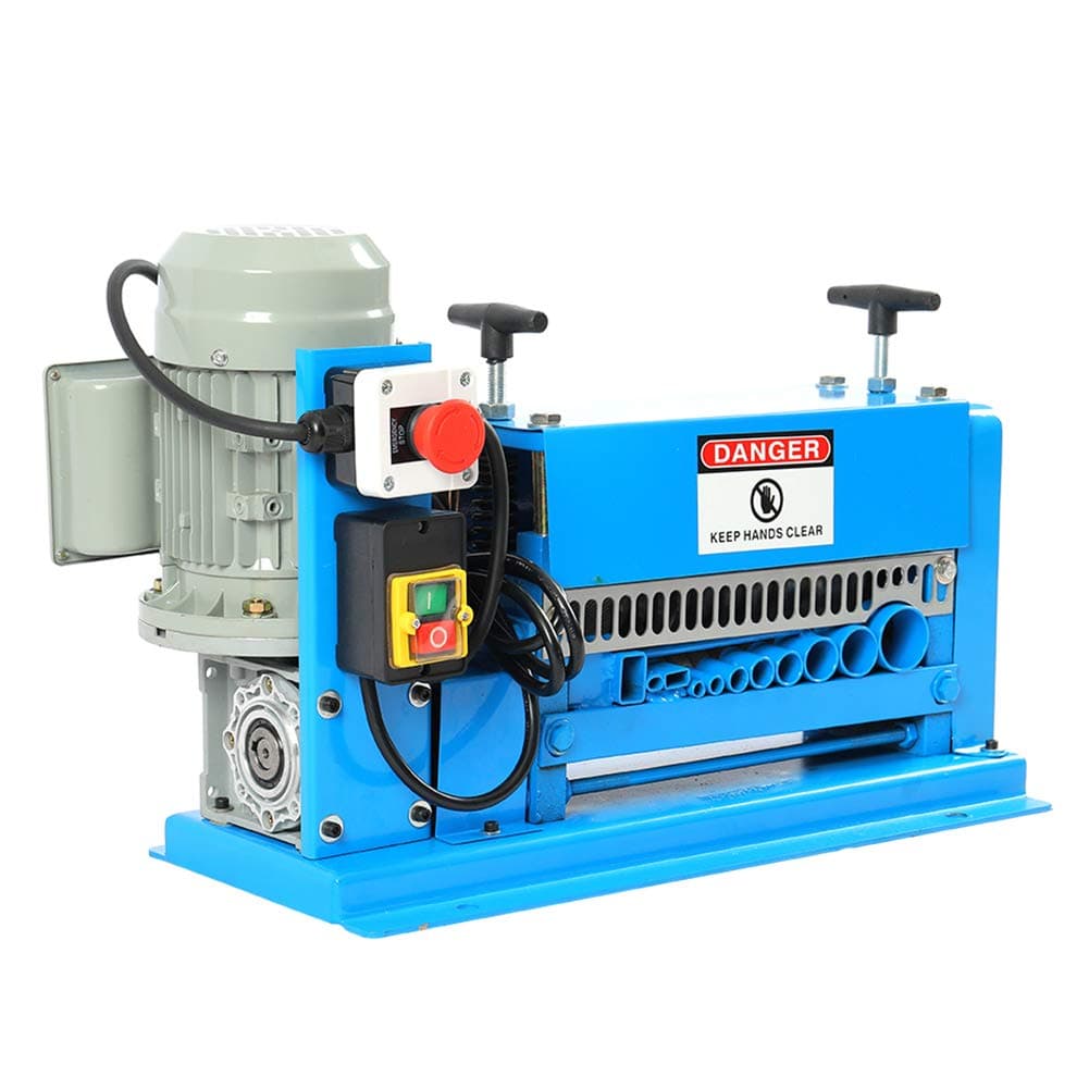 DKIEI Wire Stripping Machine Electric Cable Wire Stripping Machine 220V Stripper with 11 Multi-Holes