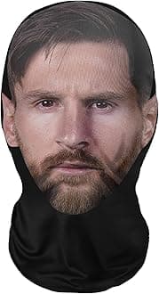 GenericRealistic Celebrity Face Masks - Mesh Print Novelty Balaclava Hat for Cosplay, Props & Costumes
