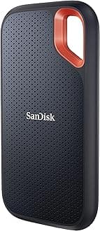 SanDisk 8TB Extreme Portable SSD - Up to 1050MB/s USB-C, USB 3.2 Gen 2, IP65 Waterproof and Dustproof, Updated Firmware - External Solid State Drive - SDSSDE61-8T00-G25