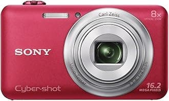 Sony DSC-WX80/R 16 MP Digital Camera with 2.7-Inch LCD (Red)