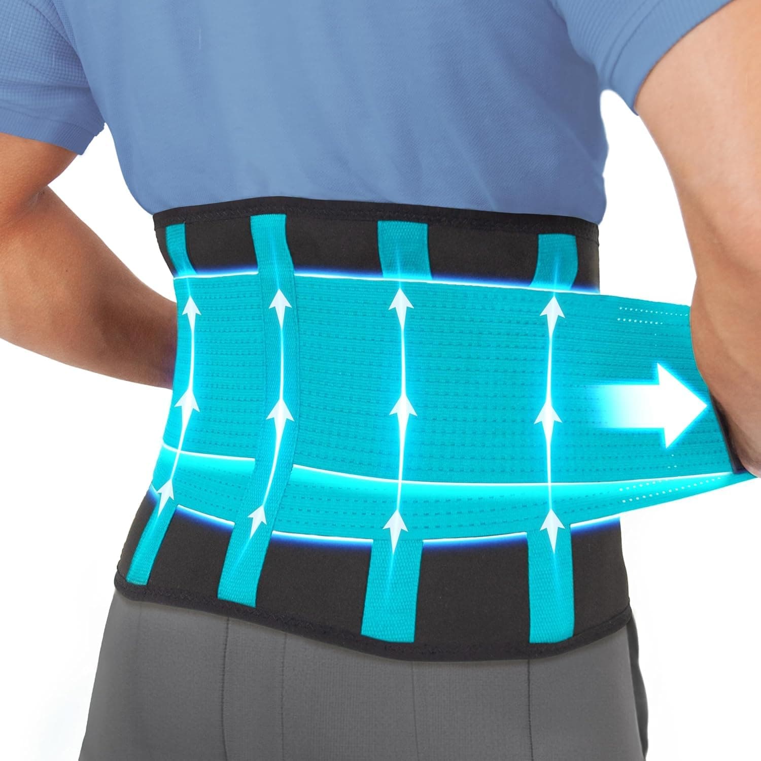 Premium Back Support Belt, Back Brace, Lumbar Support Belt, Lower Back Support for Men and Women, Back Braces for Lower Back Pain, Sciatica Pain Relief Products (S)