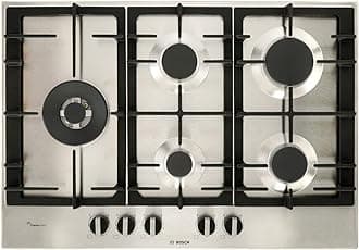 6 Series PCS7A5B90 Built-in Gas Hob, Stainless Steel, 1000 W, Round