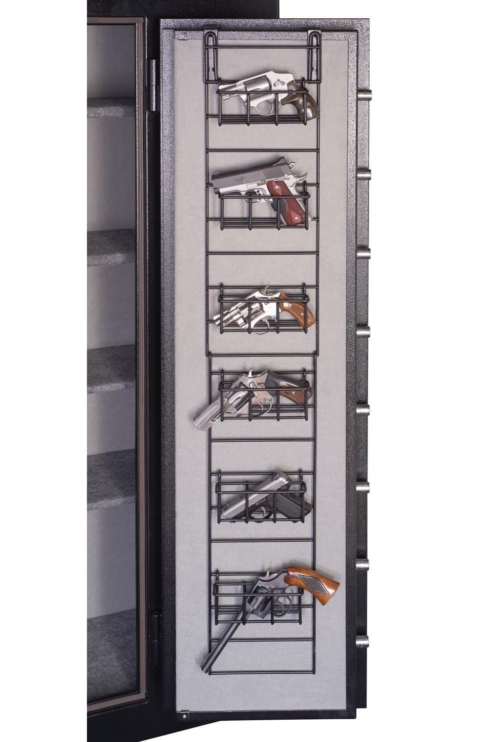 SnapSafe 75800 Door Organizer. Matte black