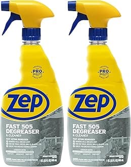 Fast 505 Cleaner and Degreaser - 32 Ounce (Case of 2) - ZU50532 - Great for Grills, Plastics, Metal, and More!