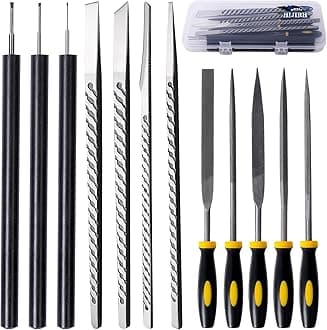 Pro Grade 3D Printing Tool Kit,High Manganese Steel 3D Printer Spatula,Diverse 3D Printer Cleaning kit,Including Storage Box,for Remove,Trim and Finish 3D Print,Model Building