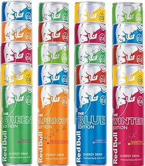 Random Mixed RedBull Energy Drink Pack PMP 250ml (12 Cans)