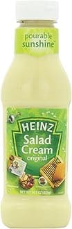 Salad Cream (Dressing) Original, 14.9-Ounce Squeeze Bottle (Pack of 6)
