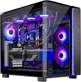 King 95 Desktop PC, Ryzen 7 9800X3D 4.7 GHz (5.2 GHz), NVIDIA RTX 5070 Ti 16GB, 2TB Gen4 NVMe SSD, 32GB DDR5 RAM 6000 RGB, 850W Gold PSU, 360mm ARGB AIO, Wi-Fi, Win 11