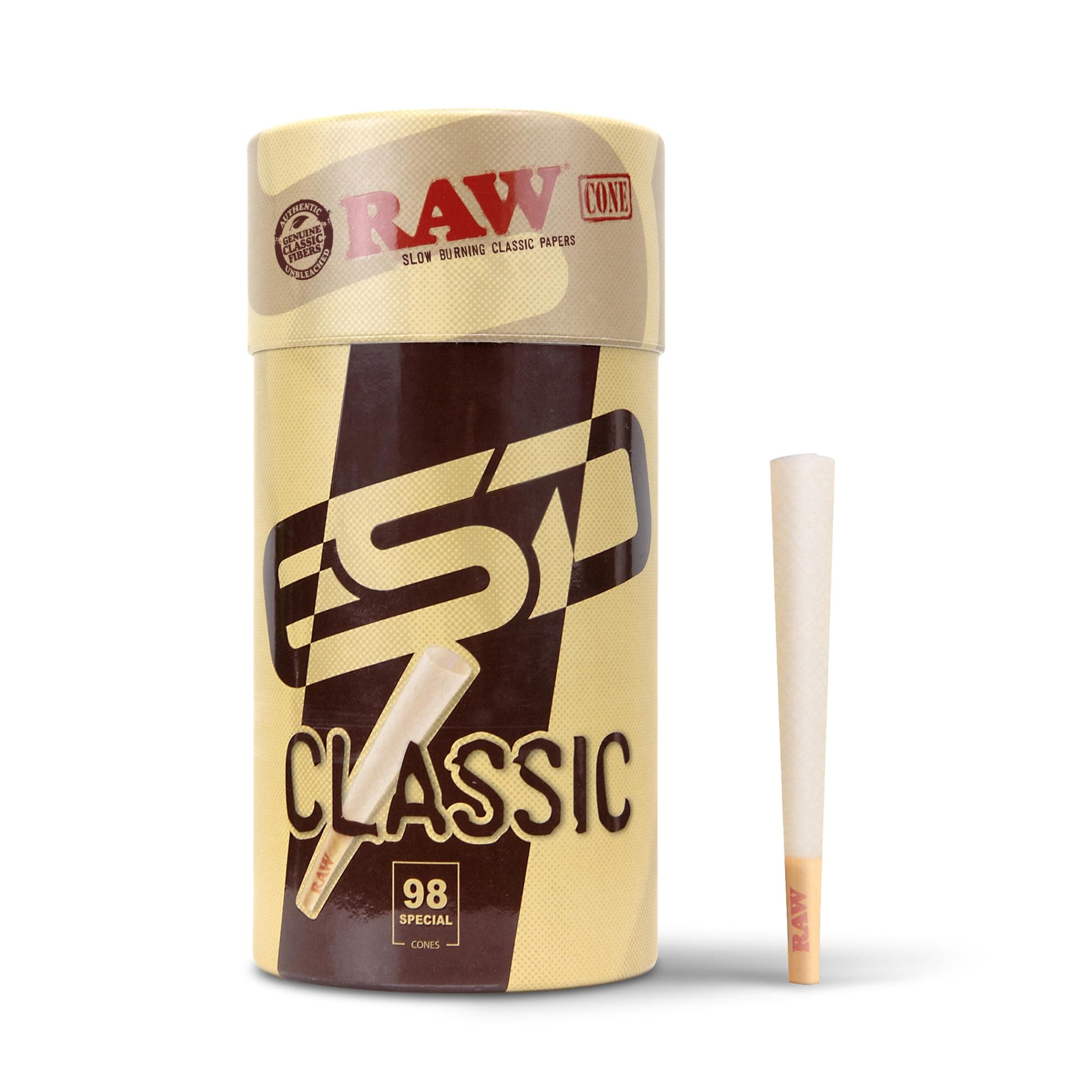 Classic 98 Special 1 1/4 Pre-Rolled Cones by RAW