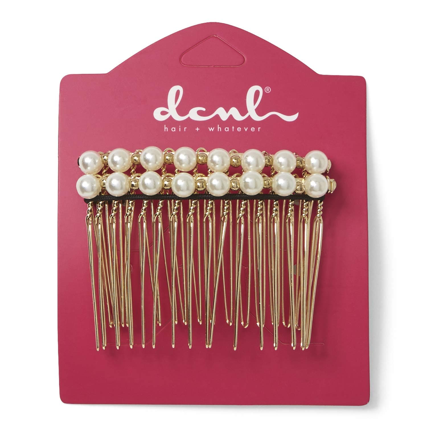 DCNL Gold & Pearl Side Combs