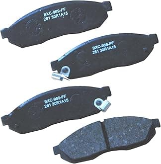 Bendix Premium SBC281 Ceramic Front Brake Pads for Honda Civic 1983-1980, Civic 1987-1985