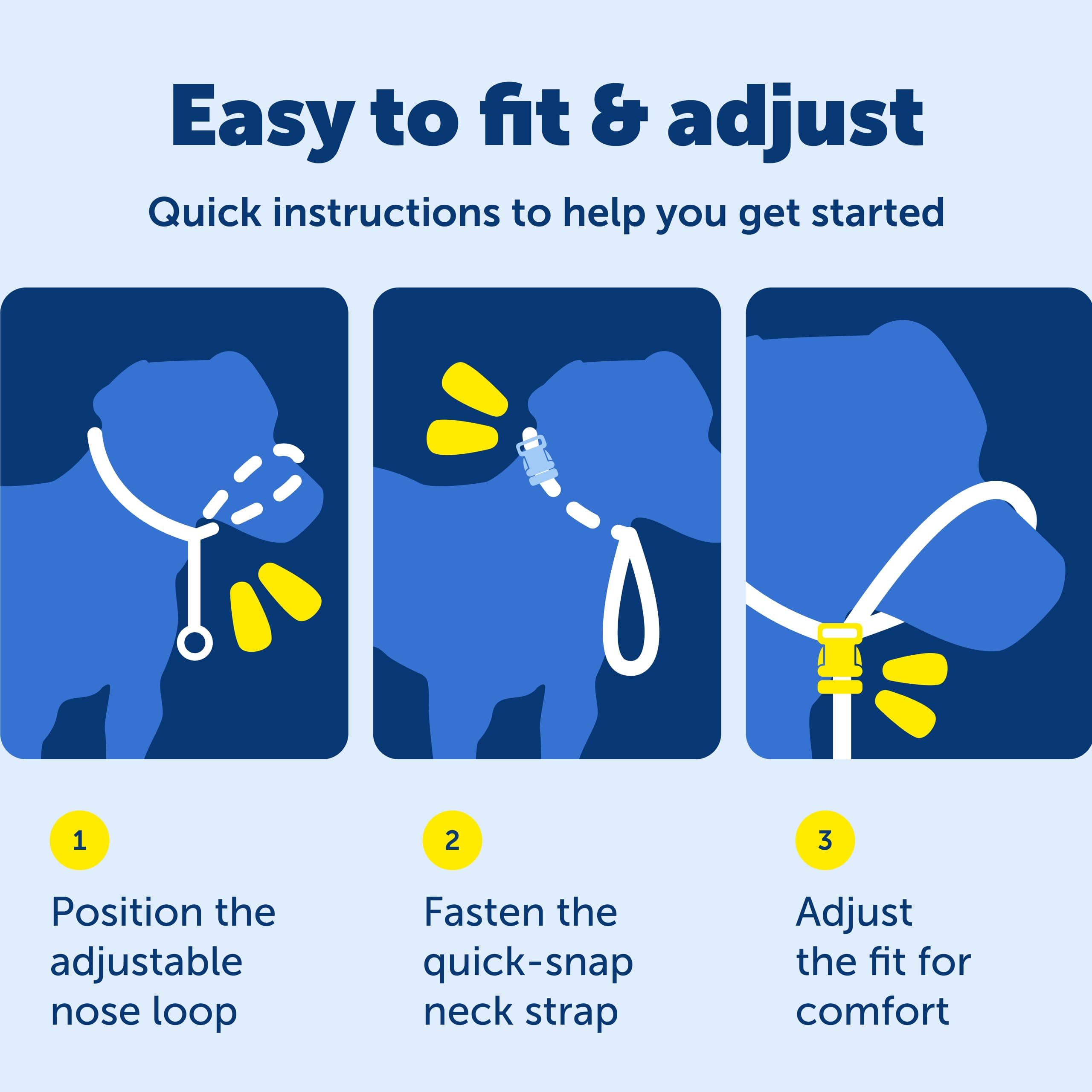 Pet Safe Gentle Leader Leash, Head Collar, Quick Release