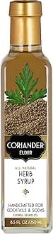 Floral Elixir Co. - All Natural HERB Syrup for Cocktails & Sodas, 8.5 oz (Coriander)