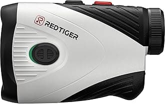 REDTIGERGolf Rangefinder with Slope, 1200 Yards Laser Range Finder Golfing, 7X Magnification, Flag Pole Locking Vibration, Rechargeable Range Finders with Magnet Stripe, GolfVue Series 1